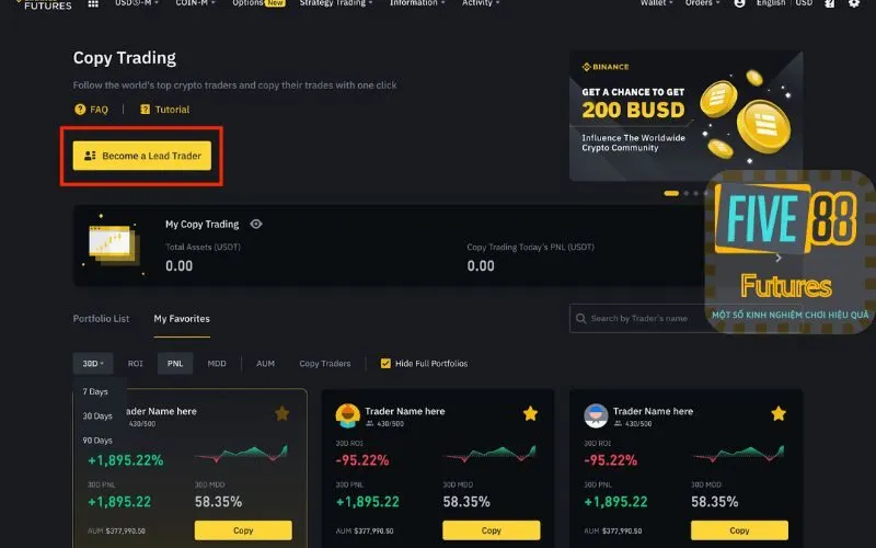 Một Số Kinh Nghiệm Chơi Future Trên Binance Hiệu Quả